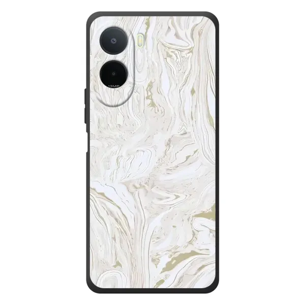 Чехол с рисунком «белый мрамор» для Xiaomi POCO M7 Чехол с рисунком «белый мрамор» для Xiaomi POCO M7