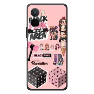 Чохли з картинкою для Xiaomi POCO M7 (BLACK PINK колаж)
