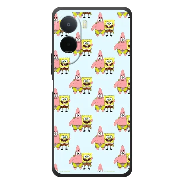 Чехол с рисунком «Боб и Патрик» для Xiaomi POCO M7 Чехол с рисунком «Боб и Патрик» для Xiaomi POCO M7