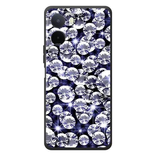 Чехол с рисунком «Бриллианты» для Xiaomi POCO M7