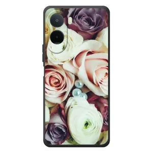 Чехлы с принтом Розочки для Xiaomi POCO M7 (Букет РОЗ)