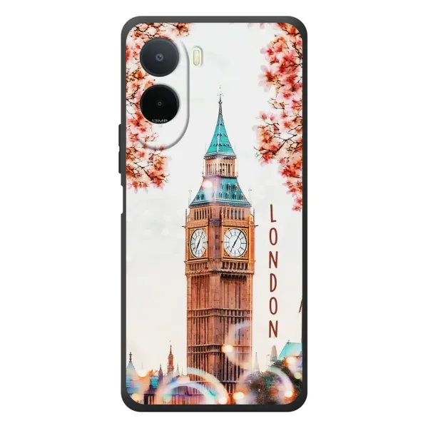 Чехол с рисунком «Часы Лондон» для Xiaomi POCO M7 Чехол с рисунком «Часы Лондон» для Xiaomi POCO M7
