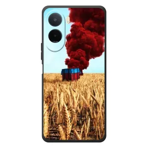 Чехол (TPU) с картинкой "Лого Пабг" на Поко М7 (Дроп)