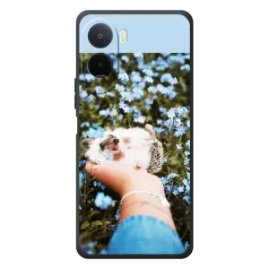 Чохли з зображенням різних тварин на Xiaomi POCO M7 (Їжачок в руці)