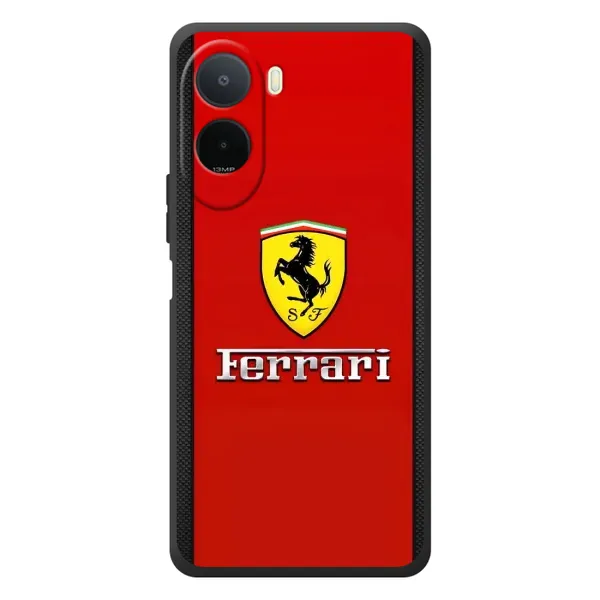 Чехол с рисунком «Ferrari Logo» для Xiaomi POCO M7 Чехол с рисунком «Ferrari Logo» для Xiaomi POCO M7