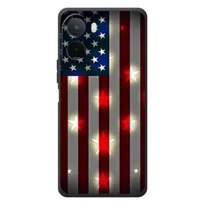 Чохол Прапор USA для Xiaomi POCO M7 (Прапор США 2)
