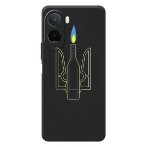 Чохол з картинкою (Патріотичний ГЕРБ) на Xiaomi POCO M7 (Герб - Молотова)