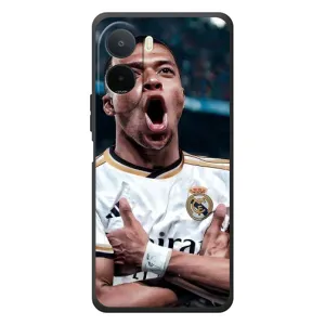 Чехол (TPU) с Футболистом на Xiaomi POCO M7 (Гол Мбаппе)