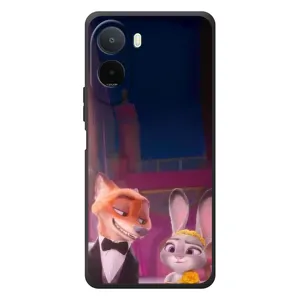 Силиконовый чехол с принтом Зоотрополіс для Xiaomi POCO M7 (Главные герои)