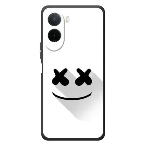 Силиконовые Чехлы (смешные стикеры) для Xiaomi POCO M7 (Х-Х)