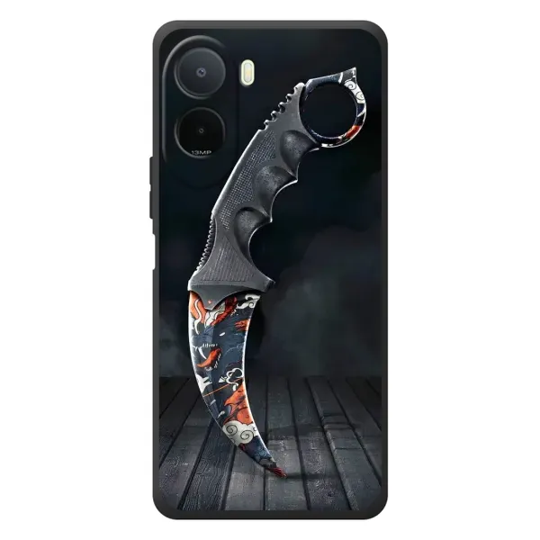 Чехол с рисунком «Кинжал КС ГО» для Xiaomi POCO M7 Чехол с рисунком «Кинжал КС ГО» для Xiaomi POCO M7