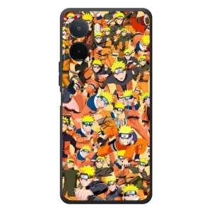 Чехлы с принтом Наруто на Xiaomi POCO M7 (Коллаж Наруто)