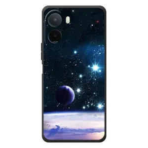 Чехол (ТПУ) с планетами на Xiaomi POCO M7 (Космический вид)