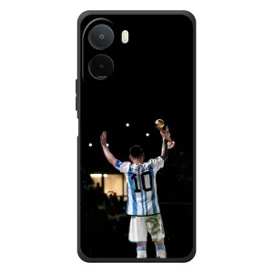Чехлы Лео Месси Аргентина для Xiaomi POCO M7 (Лео Чемпион)