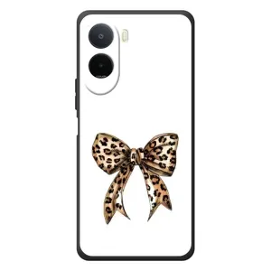 Чохол банти для Xiaomi POCO M7 (Леопардовий бант)