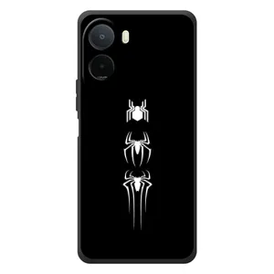 Чехол Супергерой Человека Паука на Xiaomi POCO M7 (Лого паука)