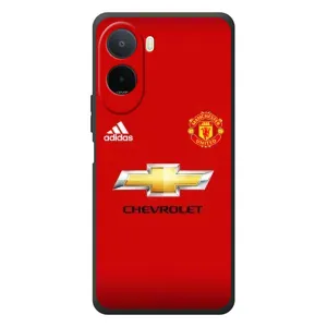 Силиконовые Чехлы принт Футбол на Xiaomi POCO M7 (Man United)
