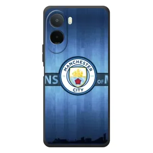 Силиконовые Чехлы принт Футбол на Xiaomi POCO M7 (ManCity)