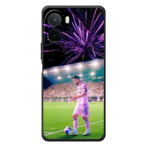 Чехлы Лео Месси в Майами на Xiaomi POCO M7 (Месси в Майами)