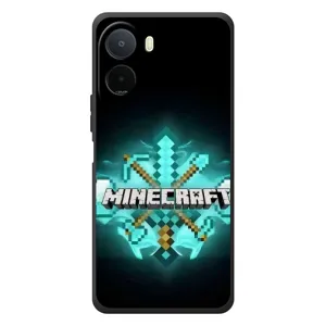 Чехол майнкрафт для Xiaomi POCO M7 (MineCraft 2)