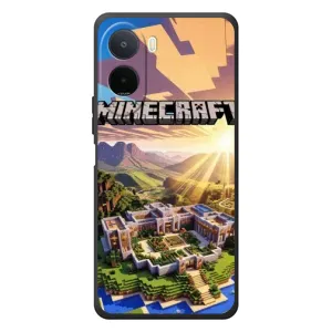 Чехол майнкрафт для Xiaomi POCO M7 (MINECRAFT)