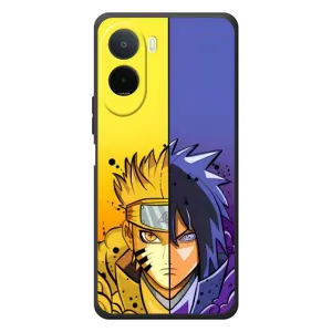 Купить Чехлы на телефон с принтом Anime для Xiaomi POCO M7 (Naruto Vs Sasuke)