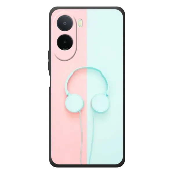 Чехол с рисунком «Наушники» для Xiaomi POCO M7 Чехол с рисунком «Наушники» для Xiaomi POCO M7