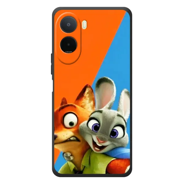 Чехол с рисунком «Ник и Хопс» для Xiaomi POCO M7 Чехол с рисунком «Ник и Хопс» для Xiaomi POCO M7