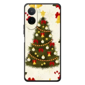 Чехол Новогодняя Елка на Xiaomi POCO M7 (Новогодний принт)