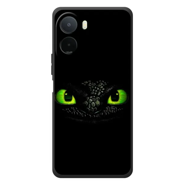 Чехол с рисунком «Глаза Беззубика» для Xiaomi POCO M7 Чехол с рисунком «Глаза Беззубика» для Xiaomi POCO M7