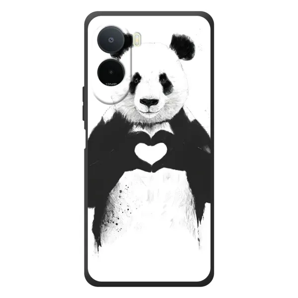Чехол с рисунком «Панда» для Xiaomi POCO M7 Чехол с рисунком «Панда» для Xiaomi POCO M7