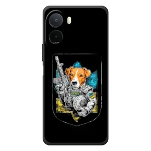 Чехол с принтом для Xiaomi POCO M7 (Патрон Воин)