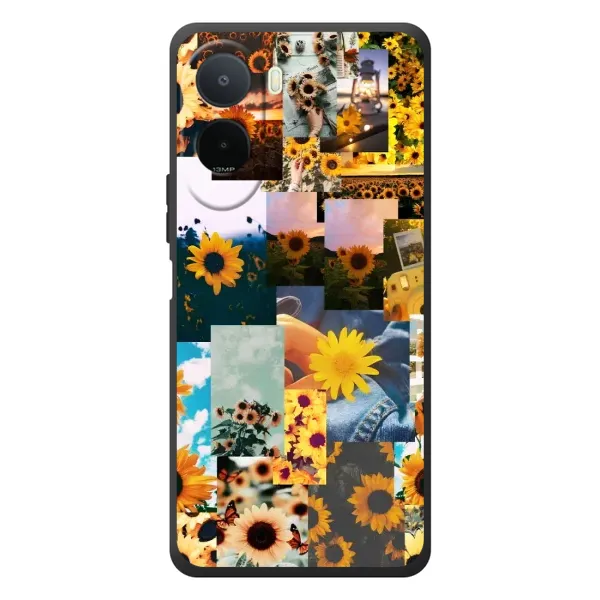 Чохол з малюнком «Соншниковий дизайн» для Xiaomi POCO M7 Чохол з малюнком «Соншниковий дизайн» для Xiaomi POCO M7