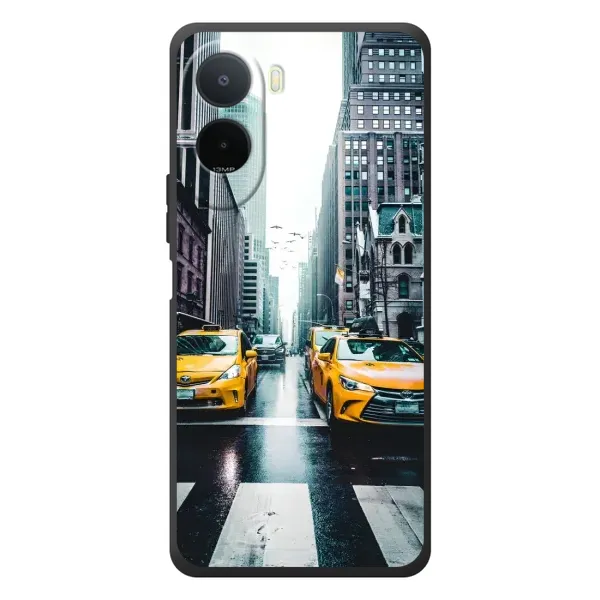 Чехол с рисунком «Такси» для Xiaomi POCO M7 Чехол с рисунком «Такси» для Xiaomi POCO M7