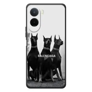 Чохол ДОБЕРМАН для Xiaomi POCO M7 (Три добермана)