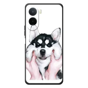 Бампер для Xiaomi POCO M7 з картинкою "Песики" (Собака Хаскі)