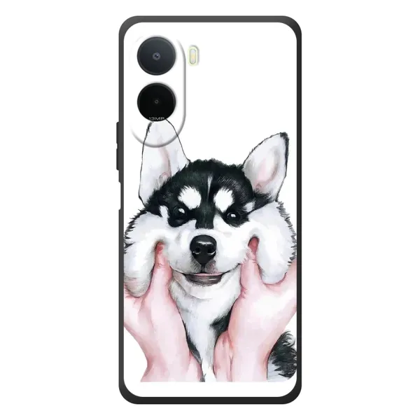 Чехол с рисунком «Собака Хаски» для Xiaomi POCO M7 Чехол с рисунком «Собака Хаски» для Xiaomi POCO M7
