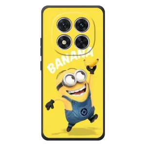 Мультяшный принт на Чехол для Xiaomi Poco M8 Про (Banana)