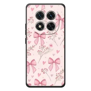 Чехол банты для Xiaomi Poco M8 Pro (Банты с цветами)