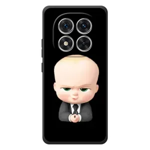 Мультяшный принт на Чехол для Xiaomi Poco M8 Про (Бос)