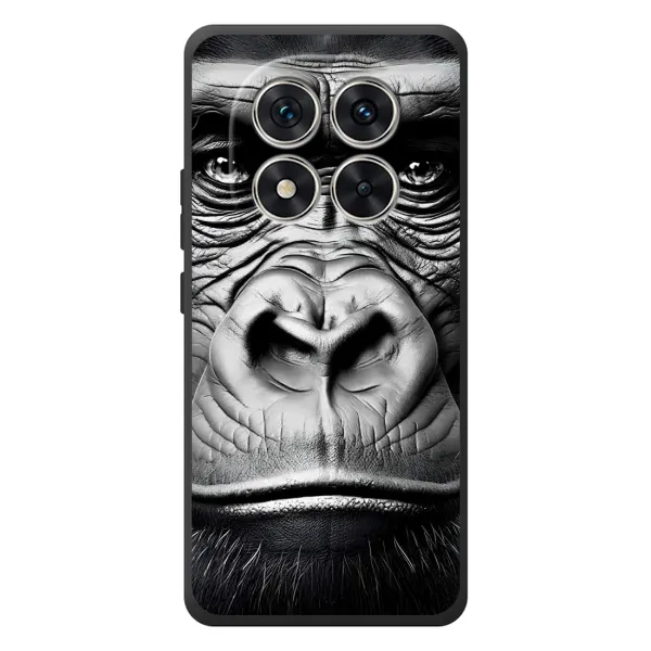 Чехол с рисунком «Черная обезьяна» для Xiaomi Poco M8 Pro Чехол с рисунком «Черная обезьяна» для Xiaomi Poco M8 Pro