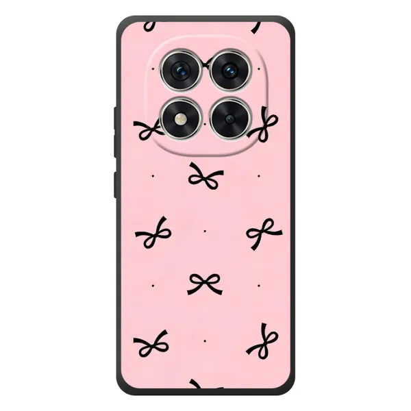 Чехол с рисунком «Черные бантики» для Xiaomi Poco M8 Pro Чехол с рисунком «Черные бантики» для Xiaomi Poco M8 Pro