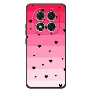 Чохли з тематикою "Маленькі Сердчеки" на Xiaomi Poco M8 Pro (Чорні сердечка)