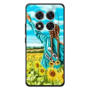 Чохол Стильні дівчата на Xiaomi Poco M8 Pro (Дівчина на полі)