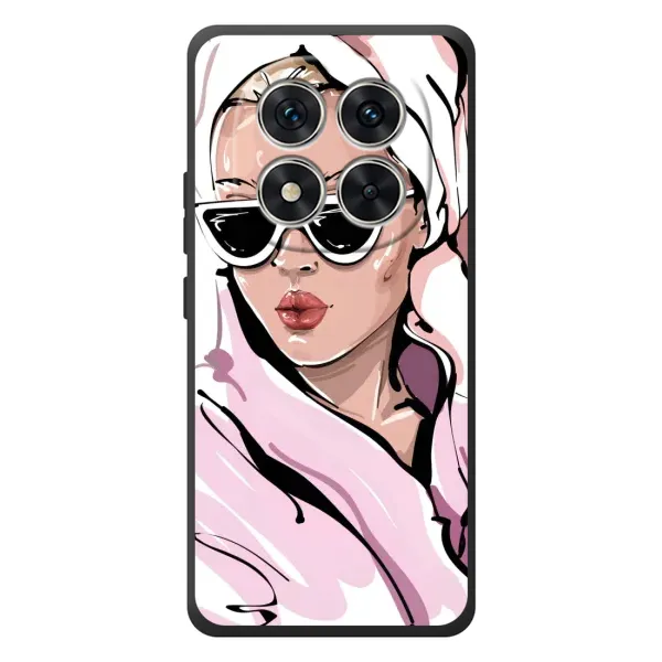 Чехол с рисунком «Девушка в халате» для Xiaomi Poco M8 Pro Чехол с рисунком «Девушка в халате» для Xiaomi Poco M8 Pro
