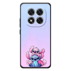 Чехол с рисунком Стич для Xiaomi Poco M8 Pro (Энджл и Стич)