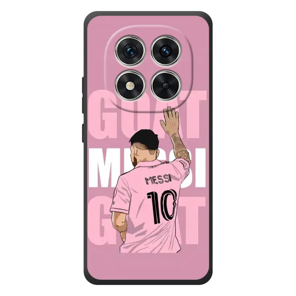 Чехол с рисунком «GOAT MESSI» для Xiaomi Poco M8 Pro
