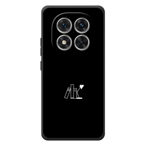 Чохол з картинками на чорному фоні для Xiaomi Poco M8 Pro (Книжки)