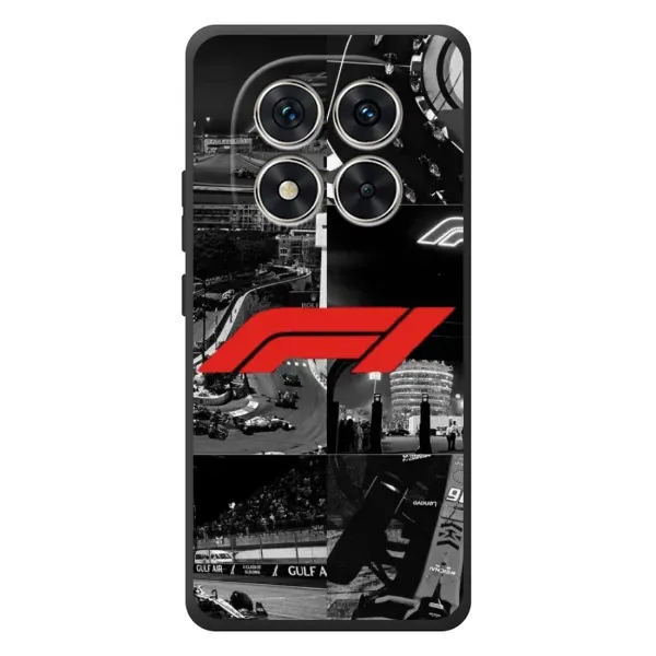 Чехол с рисунком «Коллаж Формула 1» для Xiaomi Poco M8 Pro Чехол с рисунком «Коллаж Формула 1» для Xiaomi Poco M8 Pro