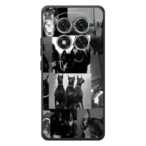 Чехол ДОБЕРМАН для Xiaomi Poco M8 Pro (Коллаж Доберман)